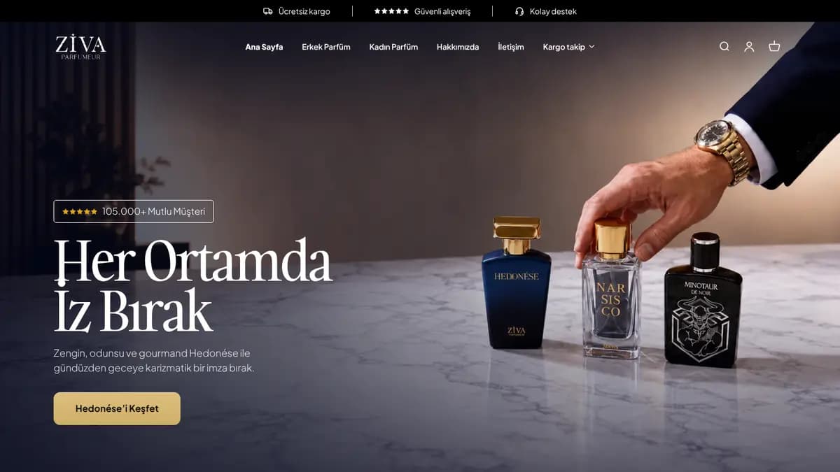 Ziva Parfum Storefront